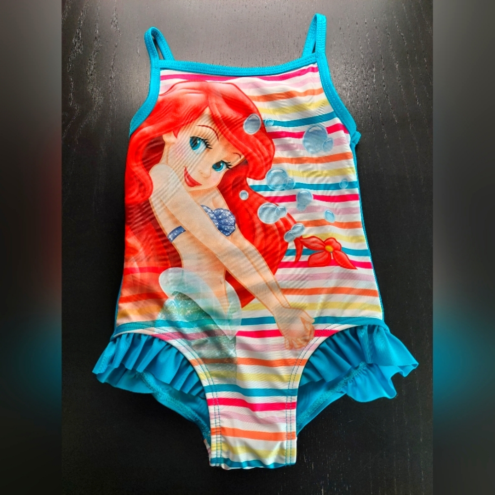 Disney's Little Mermaid toddler bathing suit size 2T